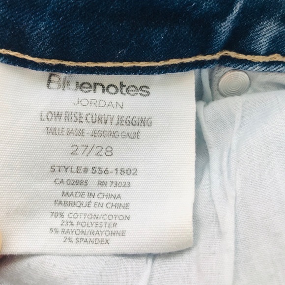 Bluenotes Low Rise Curvy Jeggings - Picture 6 of 6